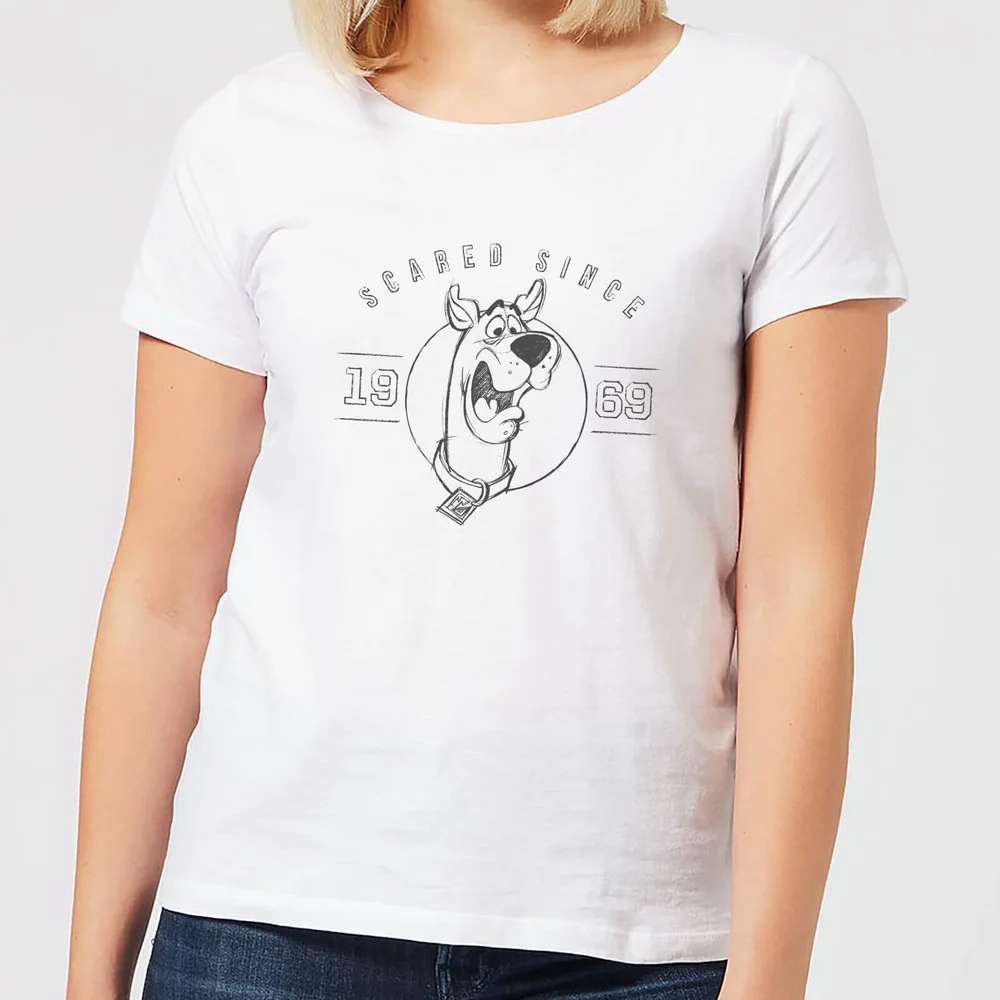Scooby Doo Scared Since '69 Women's T-Shirt - White - S Image 1