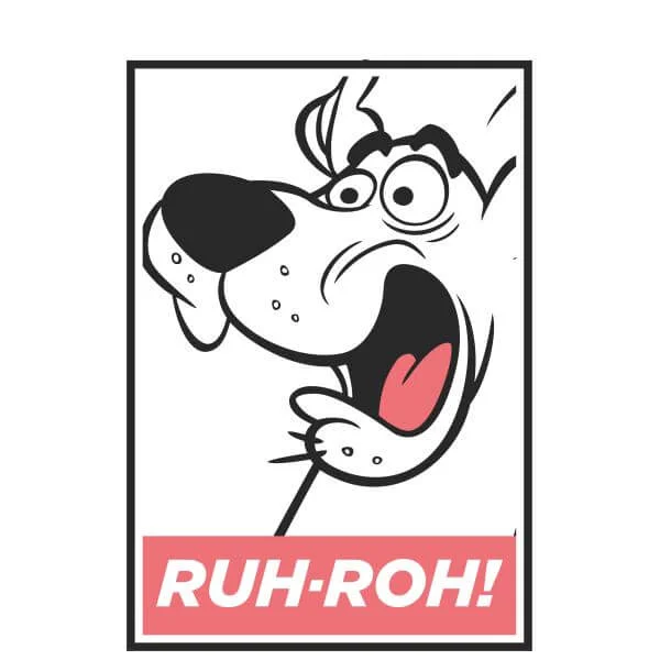 Scooby Doo Ruh-Roh! Women's T-Shirt - White
