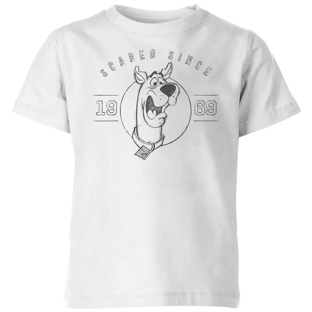 Scooby Doo Scared Since '69 Kids' T-Shirt - White - 3-4 Years Image 1