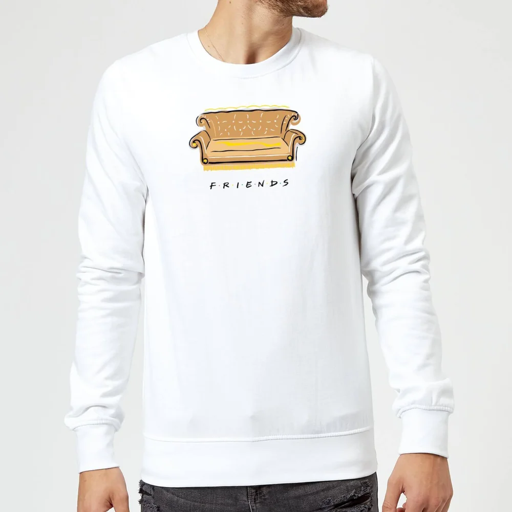 Friends Couch Sweatshirt - White - S Image 1