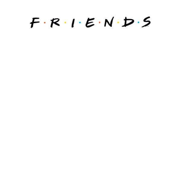 Friends Logo Sweatshirt - White