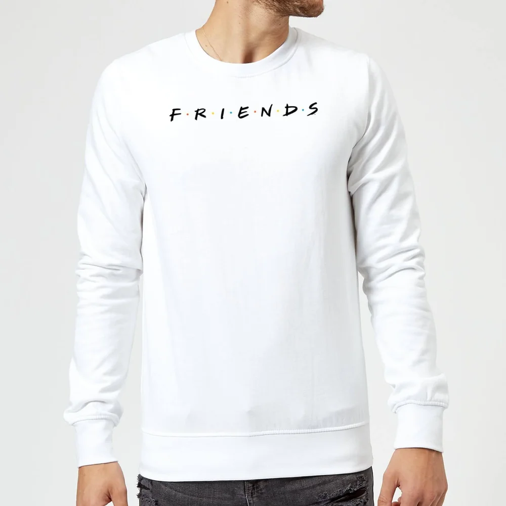 Friends Logo Sweatshirt - White - S Image 1