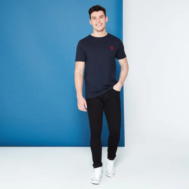 Transformers Autobot Embroidered Emblem T-Shirt - Navy