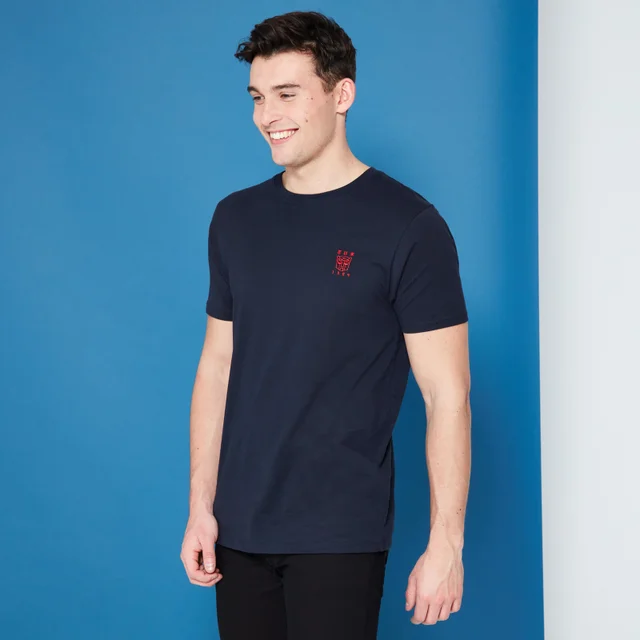 Transformers Autobot Embroidered Emblem T-Shirt - Navy