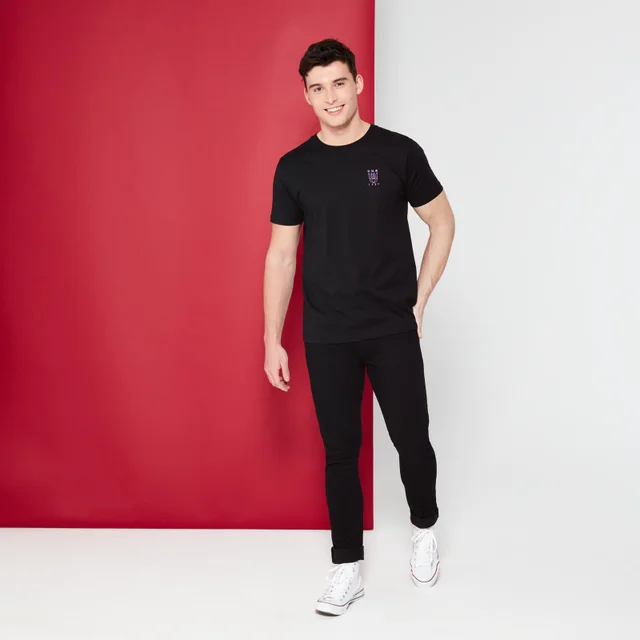 Transformers Decepticon Embroidered Emblem T-Shirt - Black