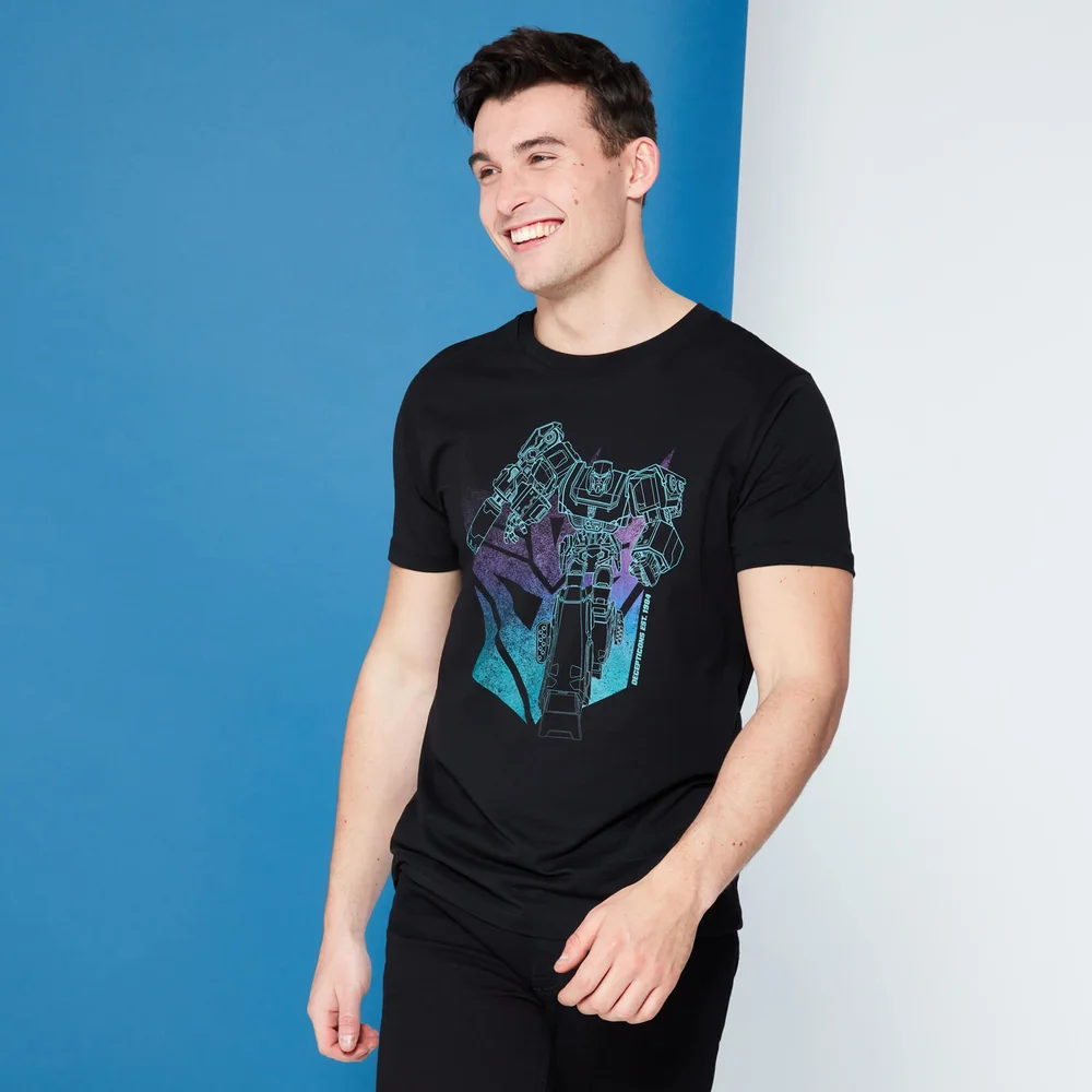 Transformers Decepticon Shield T-Shirt - Black - S Image 1