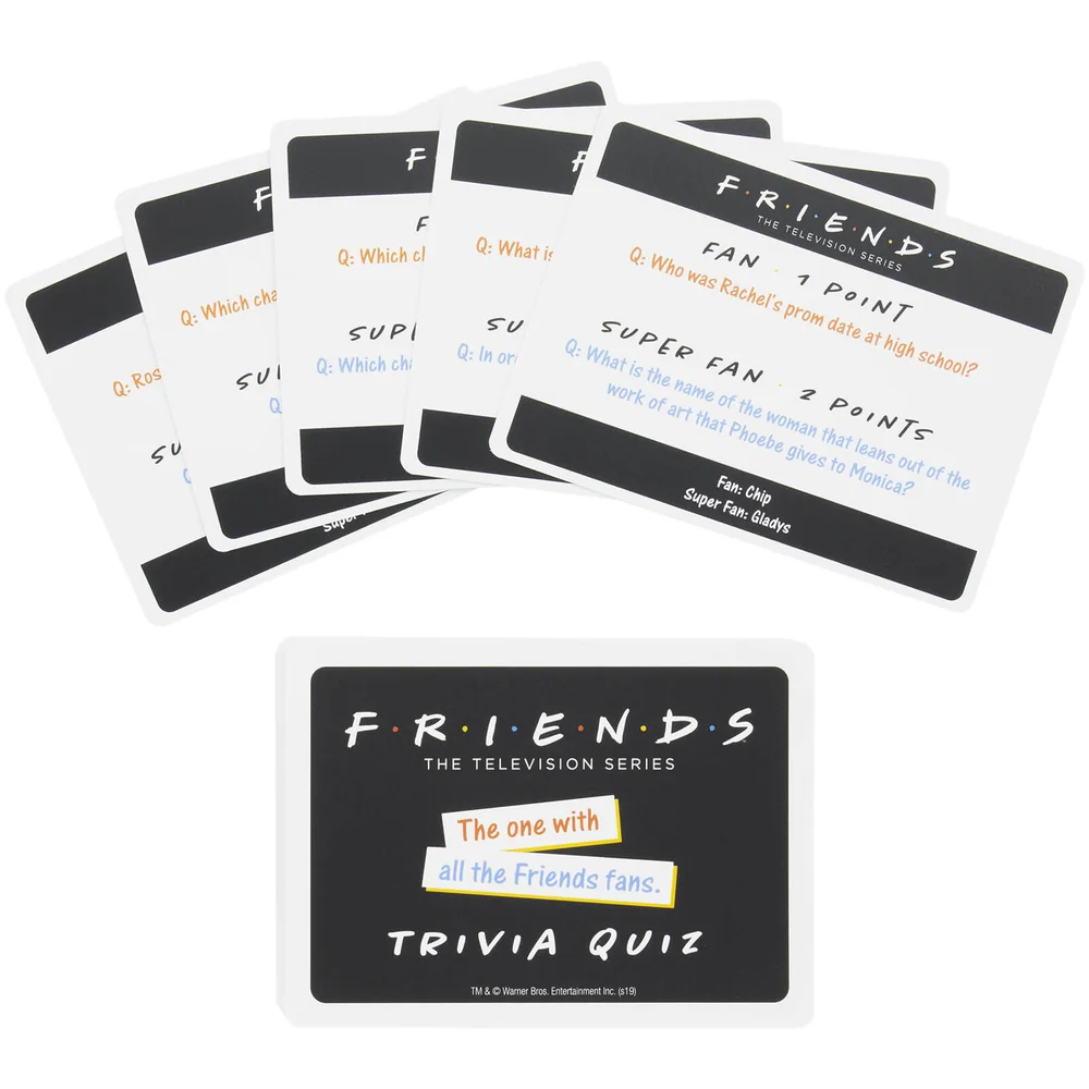 Friends Trivia Quiz Image 1
