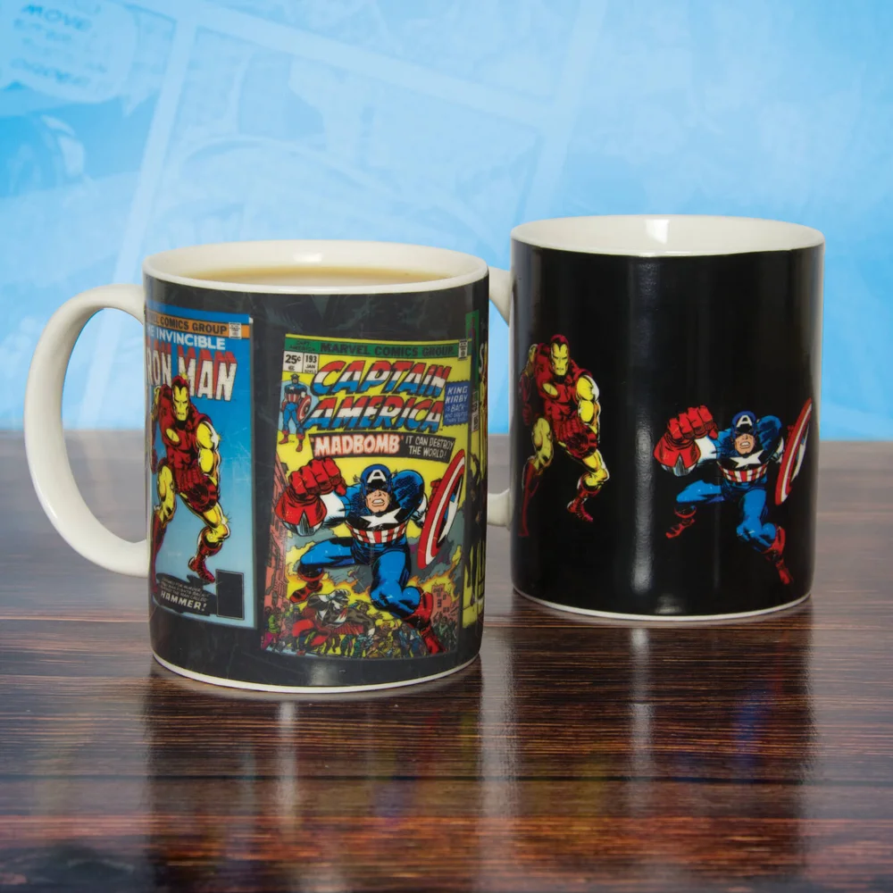 Marvel Comics Heat Change Mug Image 1