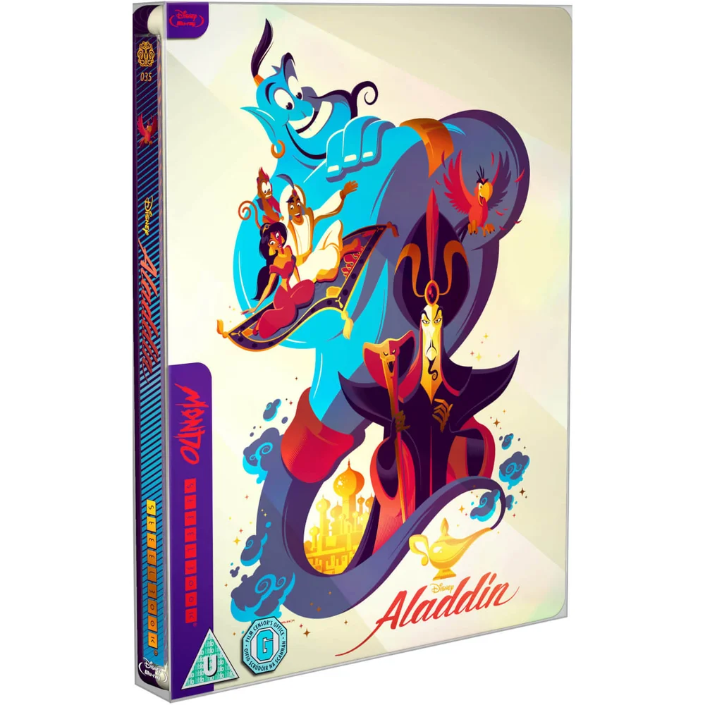 Aladdin - Mondo #35 Zavvi UK Exclusive Limited Edition Steelbook Image 1