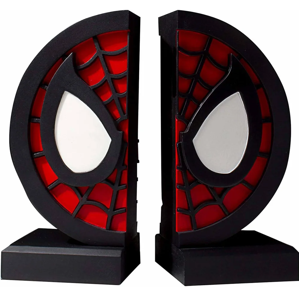 Gentle Giant Marvel Comics Spider-Man Logo Bookends - 16cm Image 1