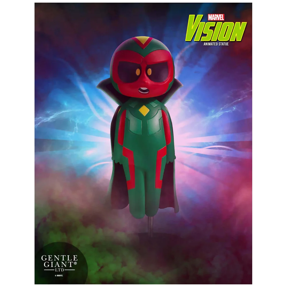 Gentle Giant Marvel Animated Style Statue - The Vision Image 1