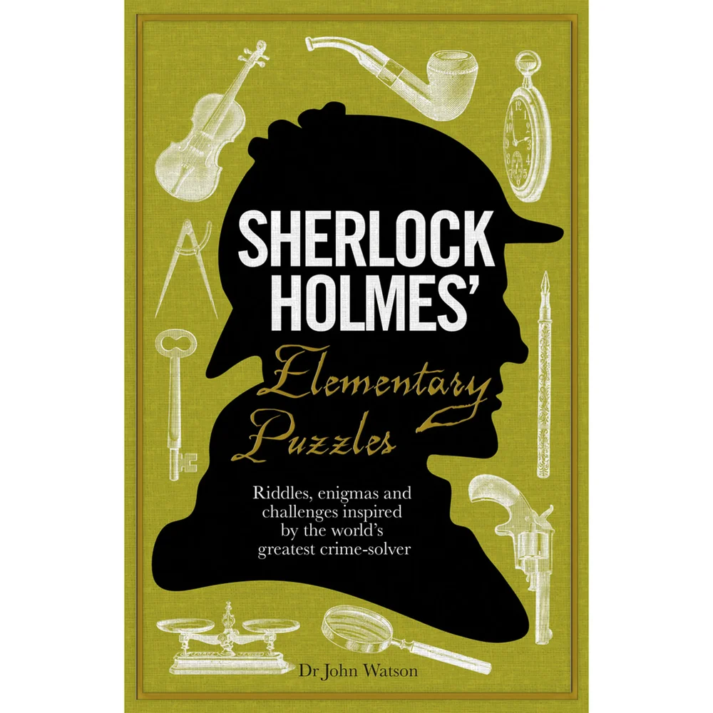 Sherlock Holmes' Elementary Puzzles (Hardback) Image 1