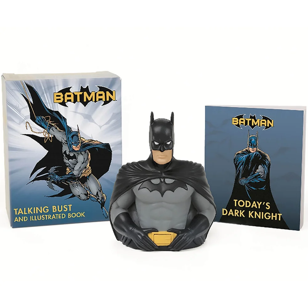 Batman: Talking Bust and Illustrated Book Image 1