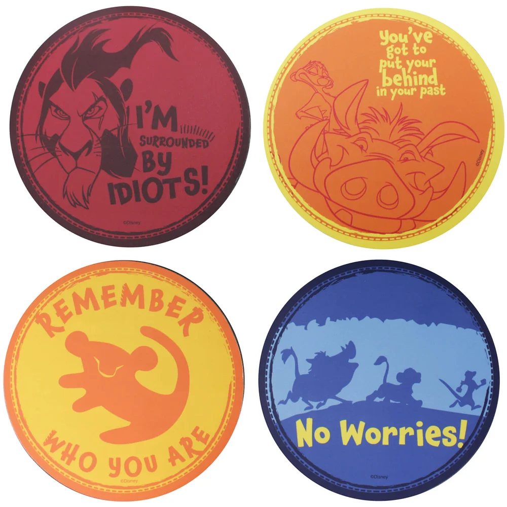 The Lion King Coaster Set Image 1