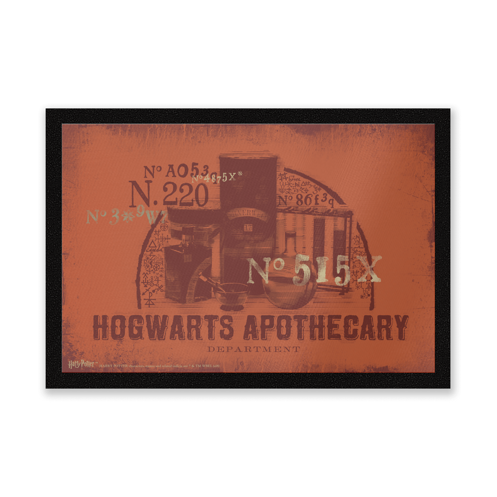 Harry Potter Hogwarts Apothecary Entrance Mat Image 1