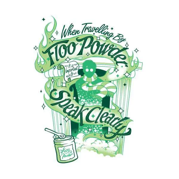 Harry Potter Floo Powder Sweatshirt - White