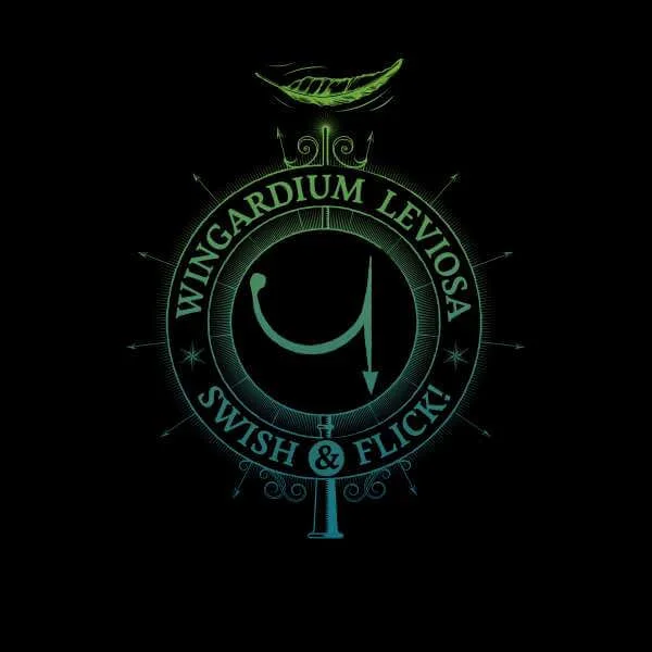 Harry Potter Wingardium Leviosa Sweatshirt - Black