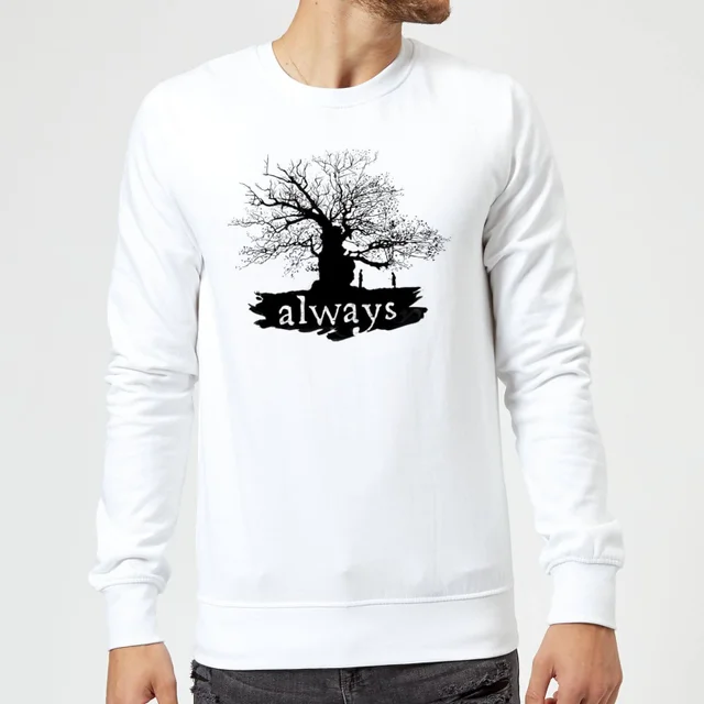 Harry Potter Always Tree Sweatshirt - White