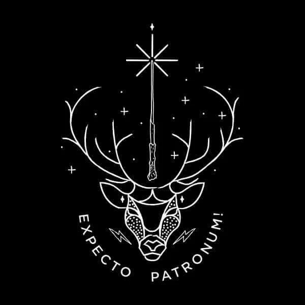 Harry Potter Expecto Patronum Sweatshirt - Black