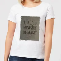 Harry Potter Ministry Of Magic Women's T-Shirt - White
