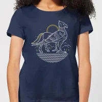 Harry Potter Buckbeak Women's T-Shirt - Navy