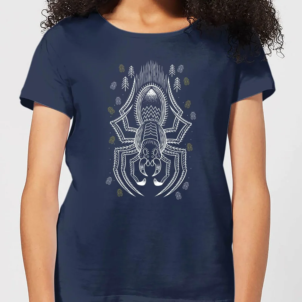 Harry Potter Aragog Women's T-Shirt - Navy - XS Image 1