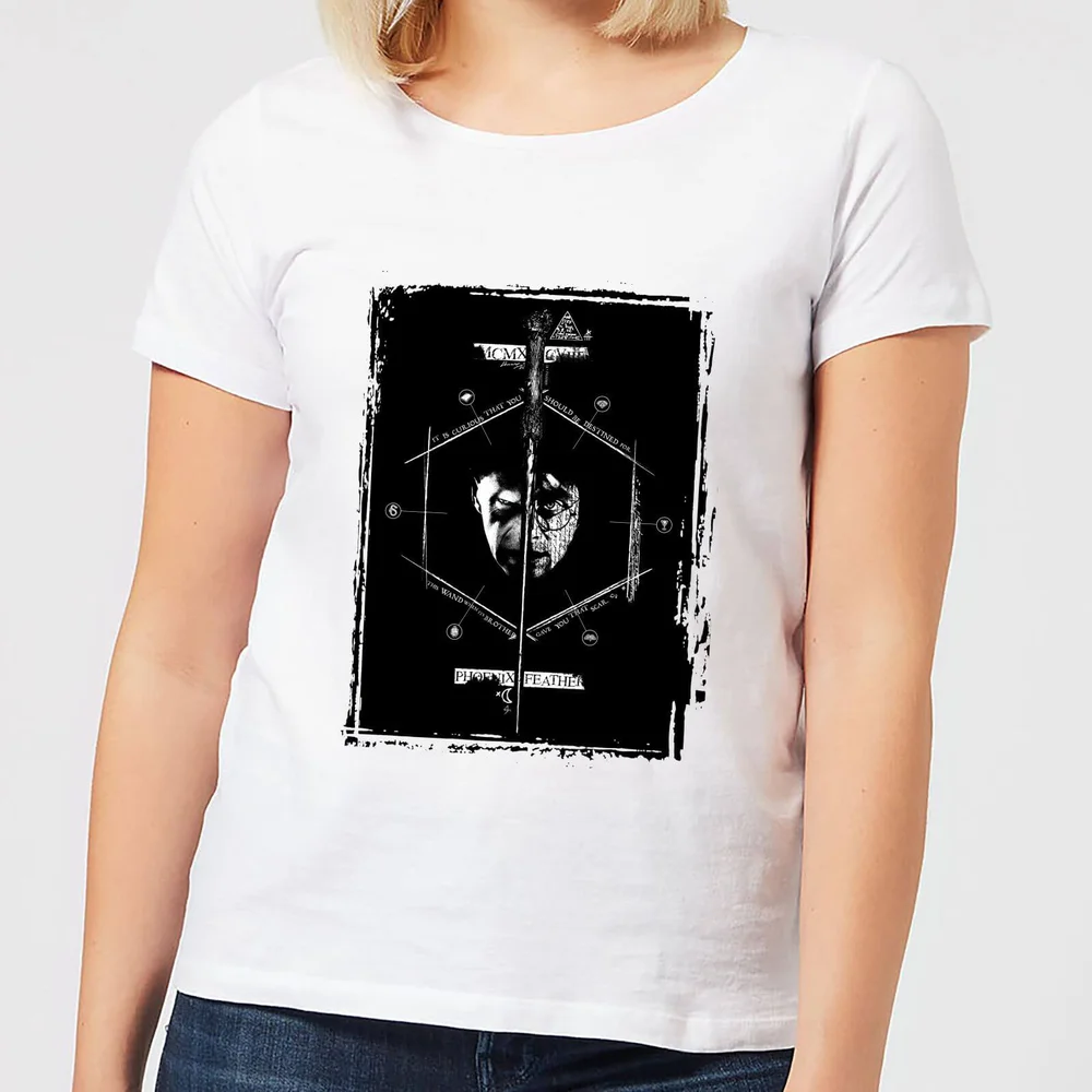 Harry Potter Harry Voldemort Wand Women's T-Shirt - White - S Image 1