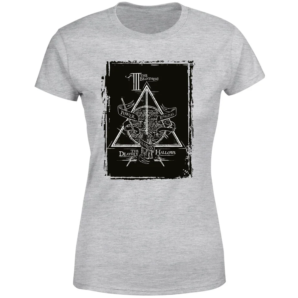 Harry Potter Three Brothers Women's T-Shirt - Grey - XS Image 1