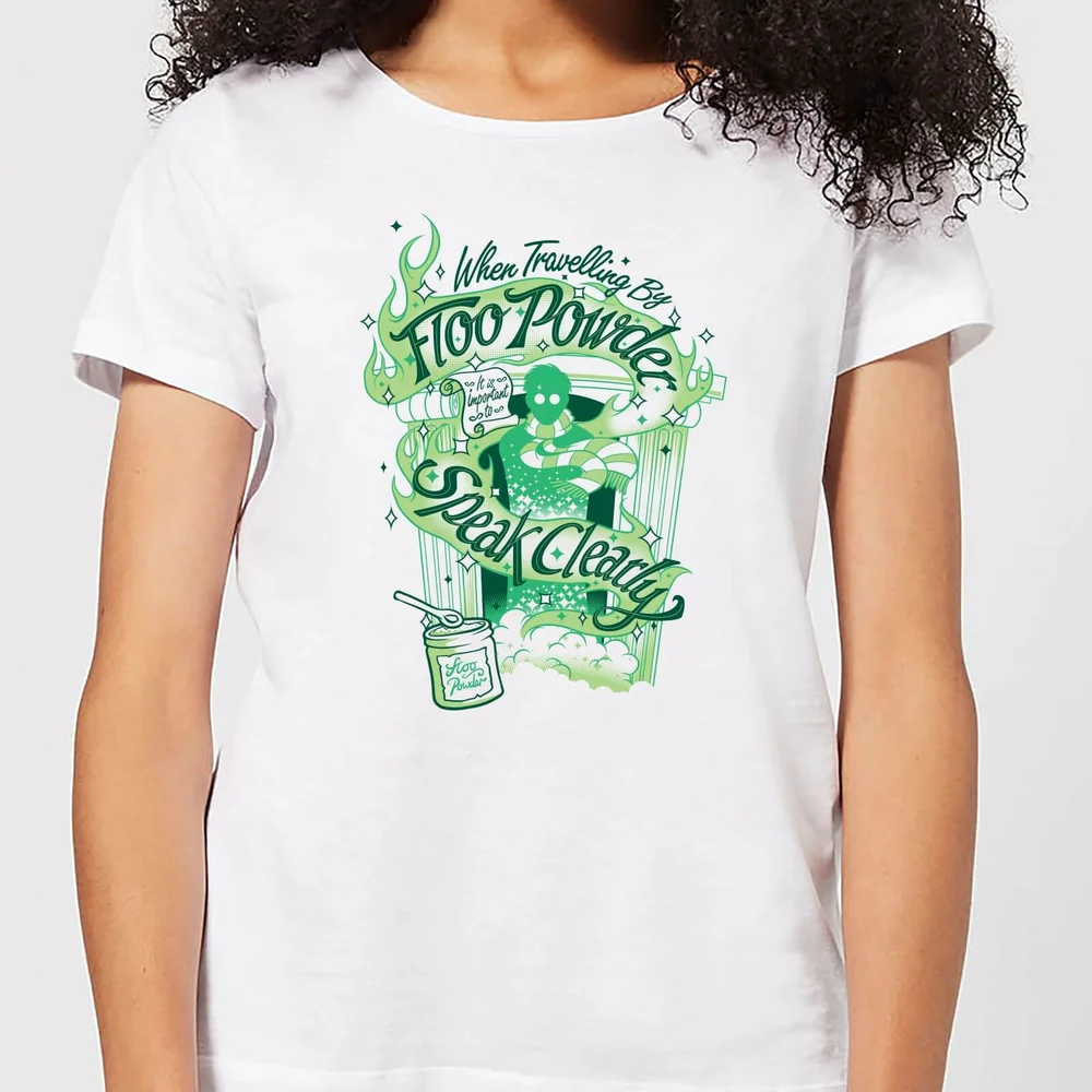 Harry Potter Floo Powder Women's T-Shirt - White - S Image 1