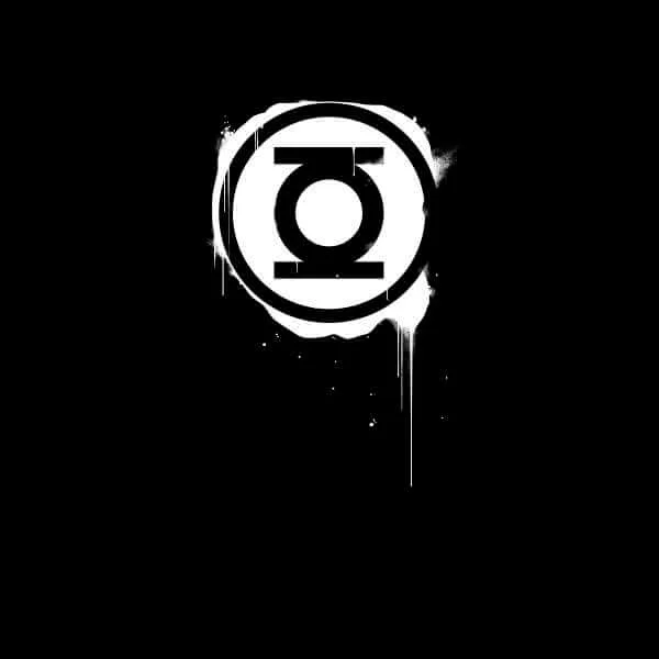 Justice League Graffiti Green Lantern Sweatshirt - Black