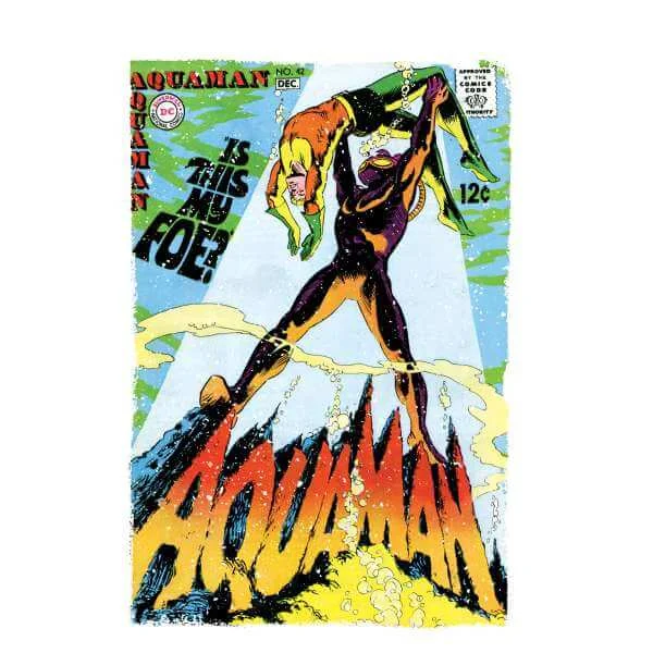 Justice League Aquaman Cover Sweatshirt - White