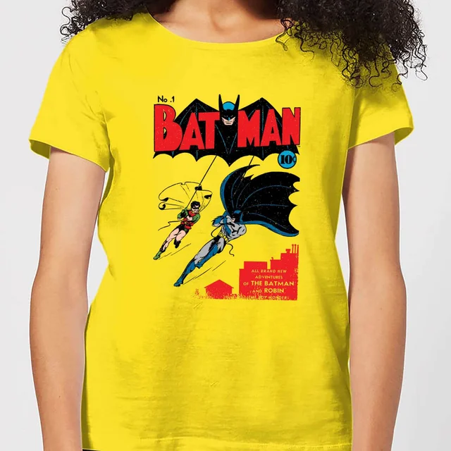 Batman Batman Issue Number One Women's T-Shirt - Yellow