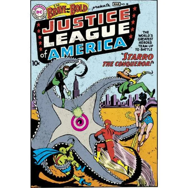 Justice League Starro The Conqueror Cover Sweatshirt - White