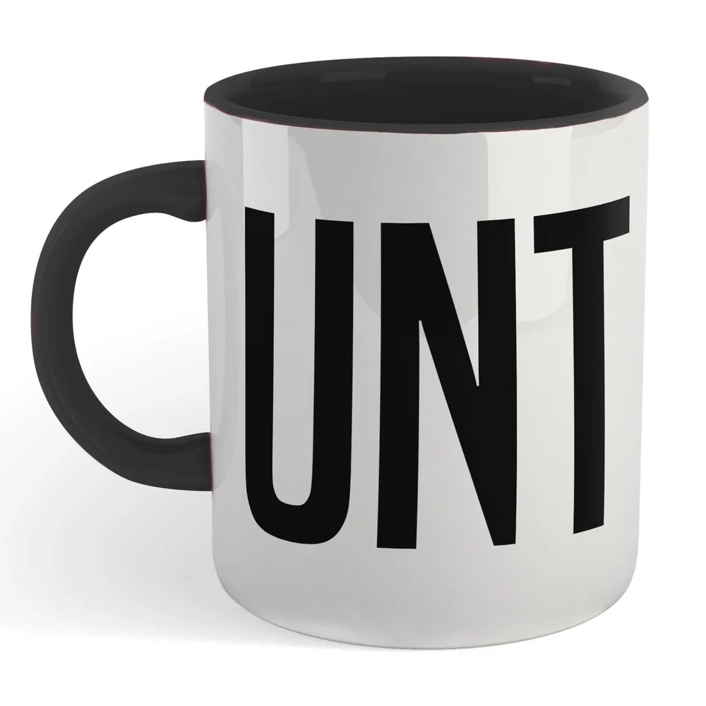 C*nt Mug - White/Black Image 1