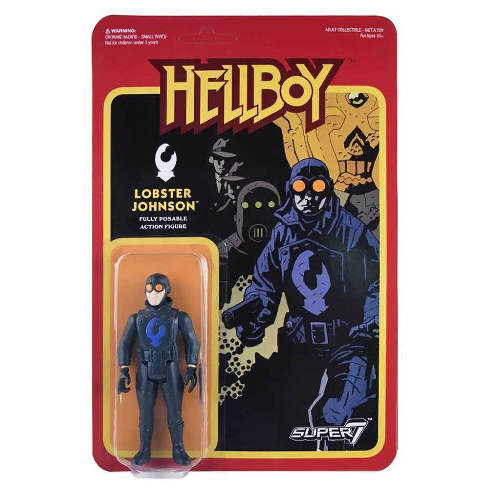 Super7 Hellboy ReAction Figure - Lobster Johnson Image 1