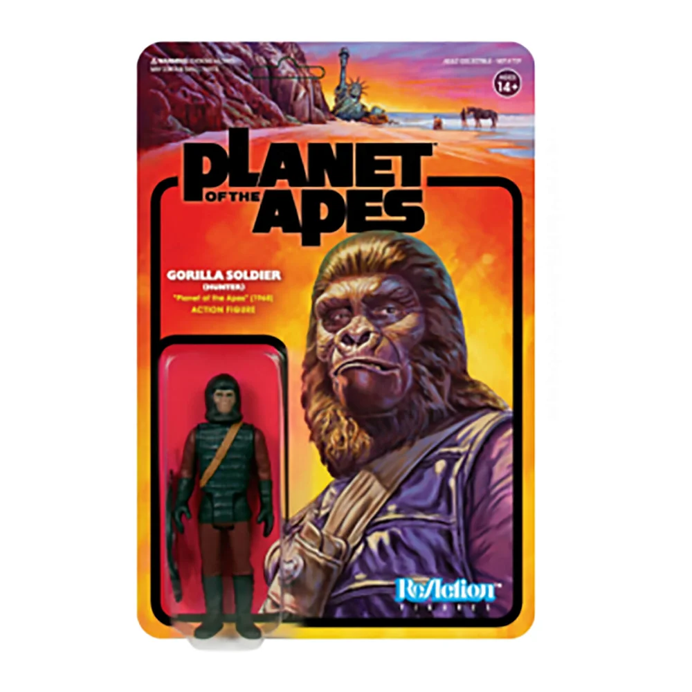 Super7 Planet of the Apes ReAction Figure - Ape Soldier 1 (Hunter) Image 1