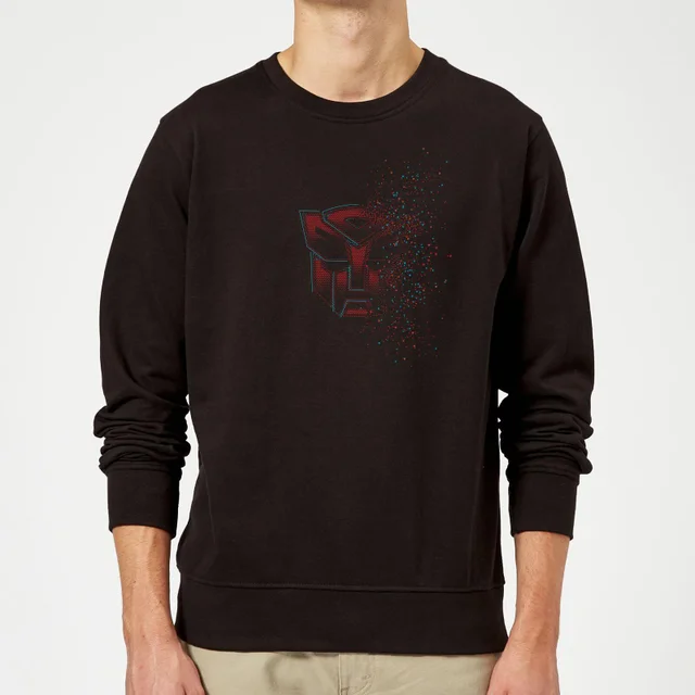 Transformers Autobot Fade Sweatshirt - Black