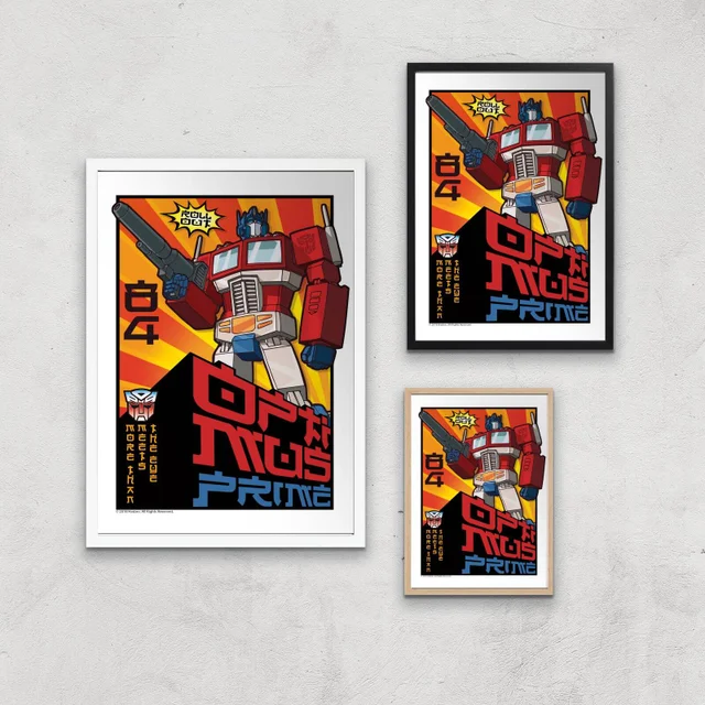 Transformers Roll Out Poster Art Print