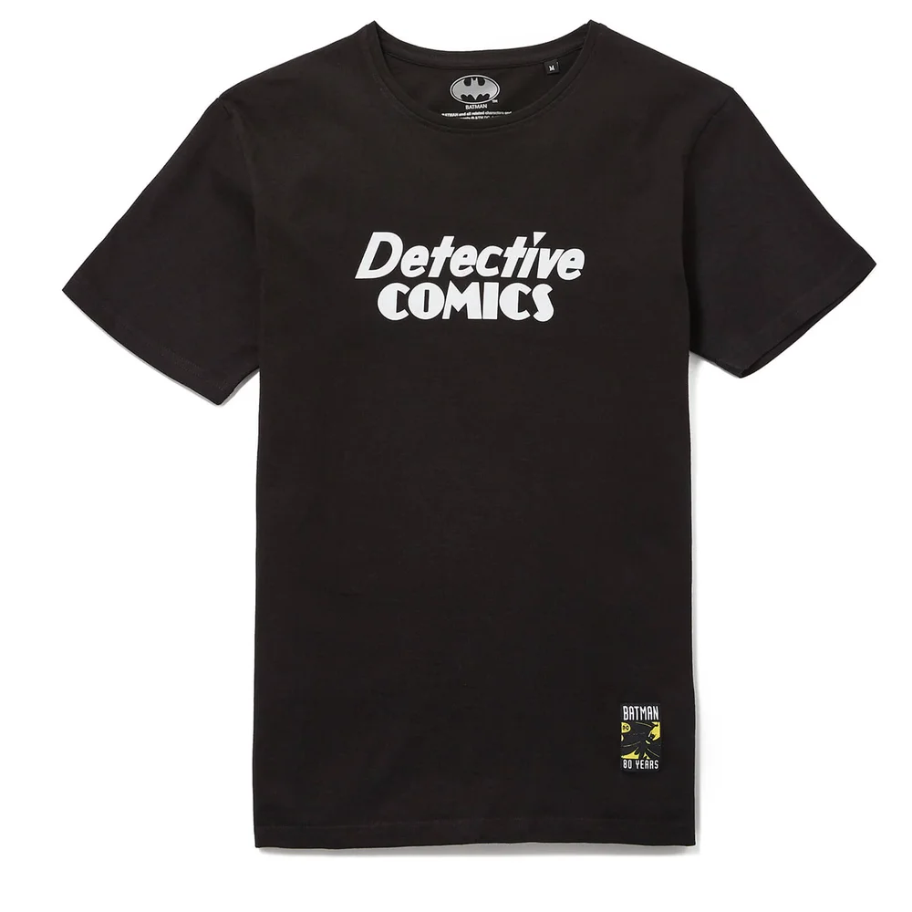 Batman 80th Anniversary Detective Comics Limited T-Shirt - Black - S Image 1