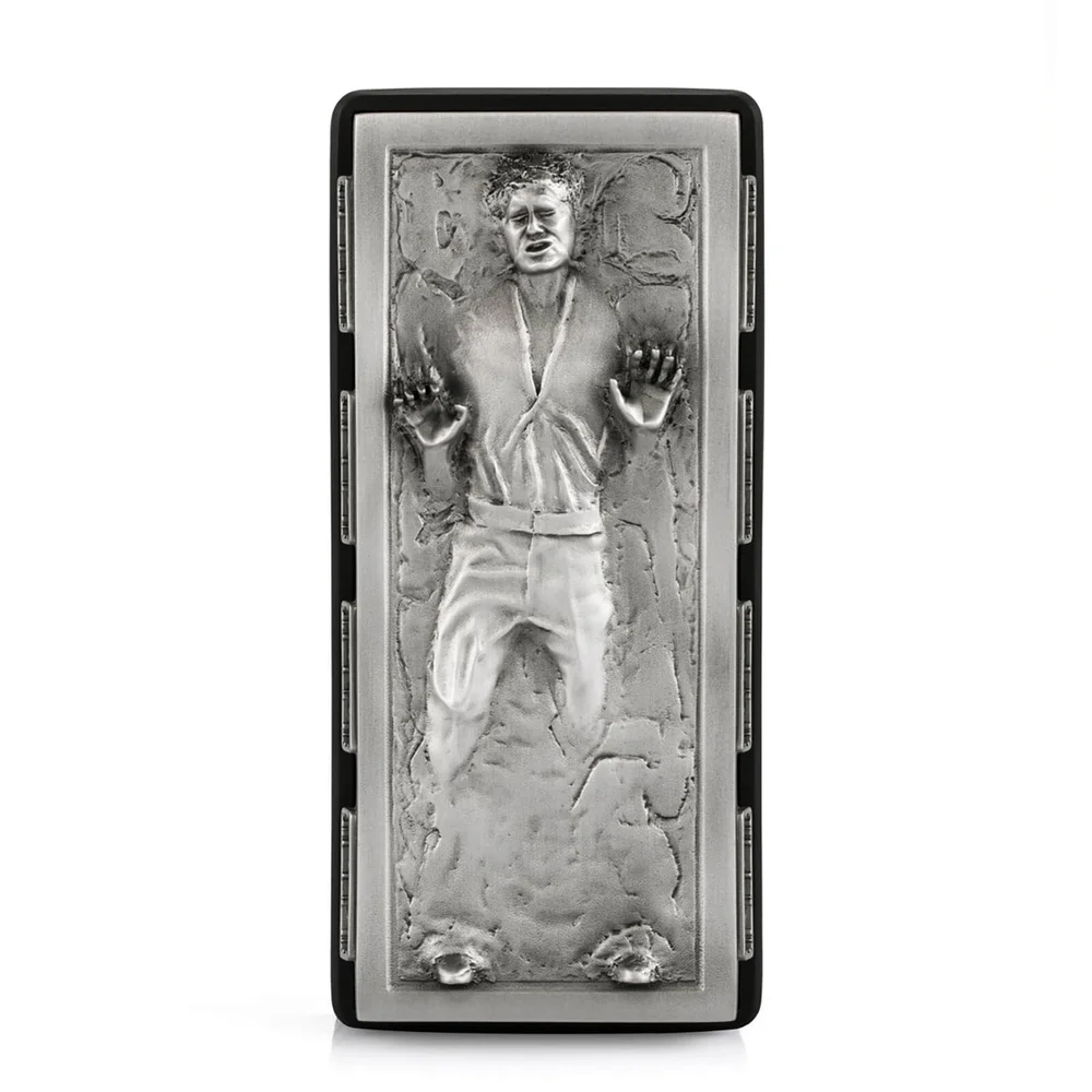 Royal Selangor Star Wars Han Solo Frozen in Carbonite Pewter Container 7.5cm Image 1
