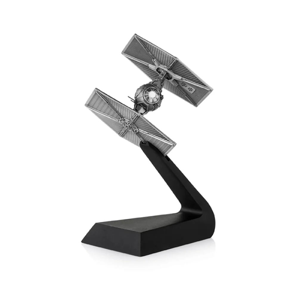 Royal Selangor Star Wars TIE Fighter Vehicle with Stand 20cm - Pewter Replica Image 1