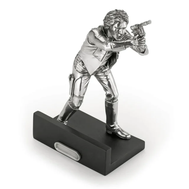 Royal Selangor Star Wars Han Solo Limited Edition Pewter Figurine 21cm (5000 Pieces Worldwide)