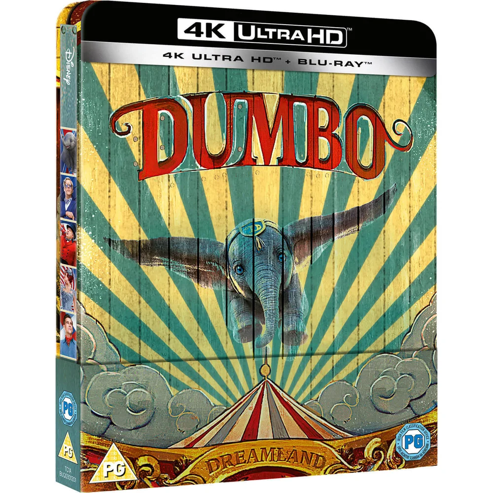 Dumbo 4K Ultra HD (Includes 2D Blu-ray) - Zavvi UK Exclusive Limited Edition SteelBook Image 1
