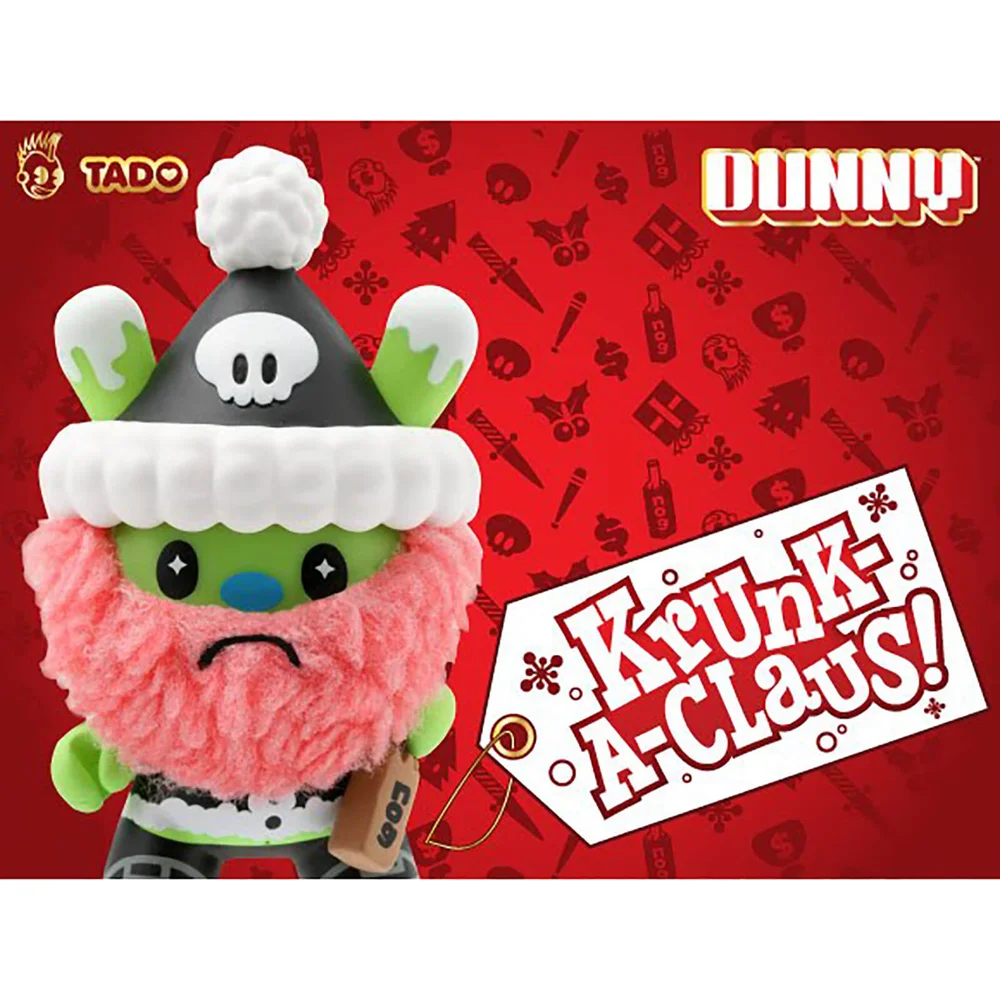 Kidrobot Krunk-a-Claus DUNNY 3 Inch Vinyl Image 1