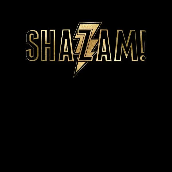 Shazam Gold Logo Women's T-Shirt - Black