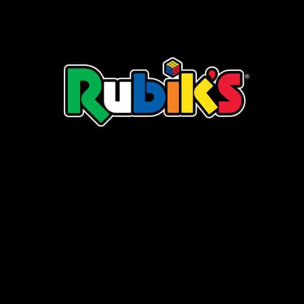 Rubik's Core Logo Men's T-Shirt - Black