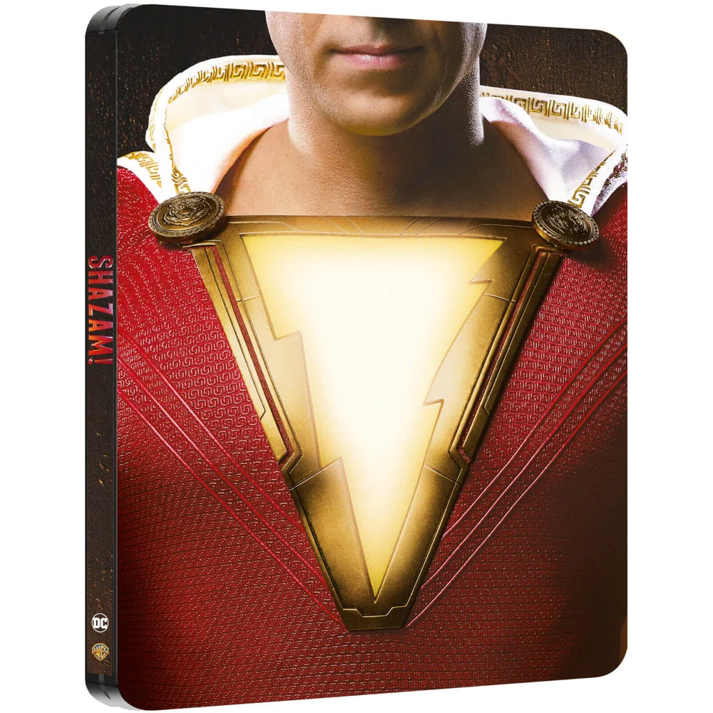 Shazam! 4K Ultra HD (Includes 2D Blu-ray) – Limited Edition Steelbook Image 1