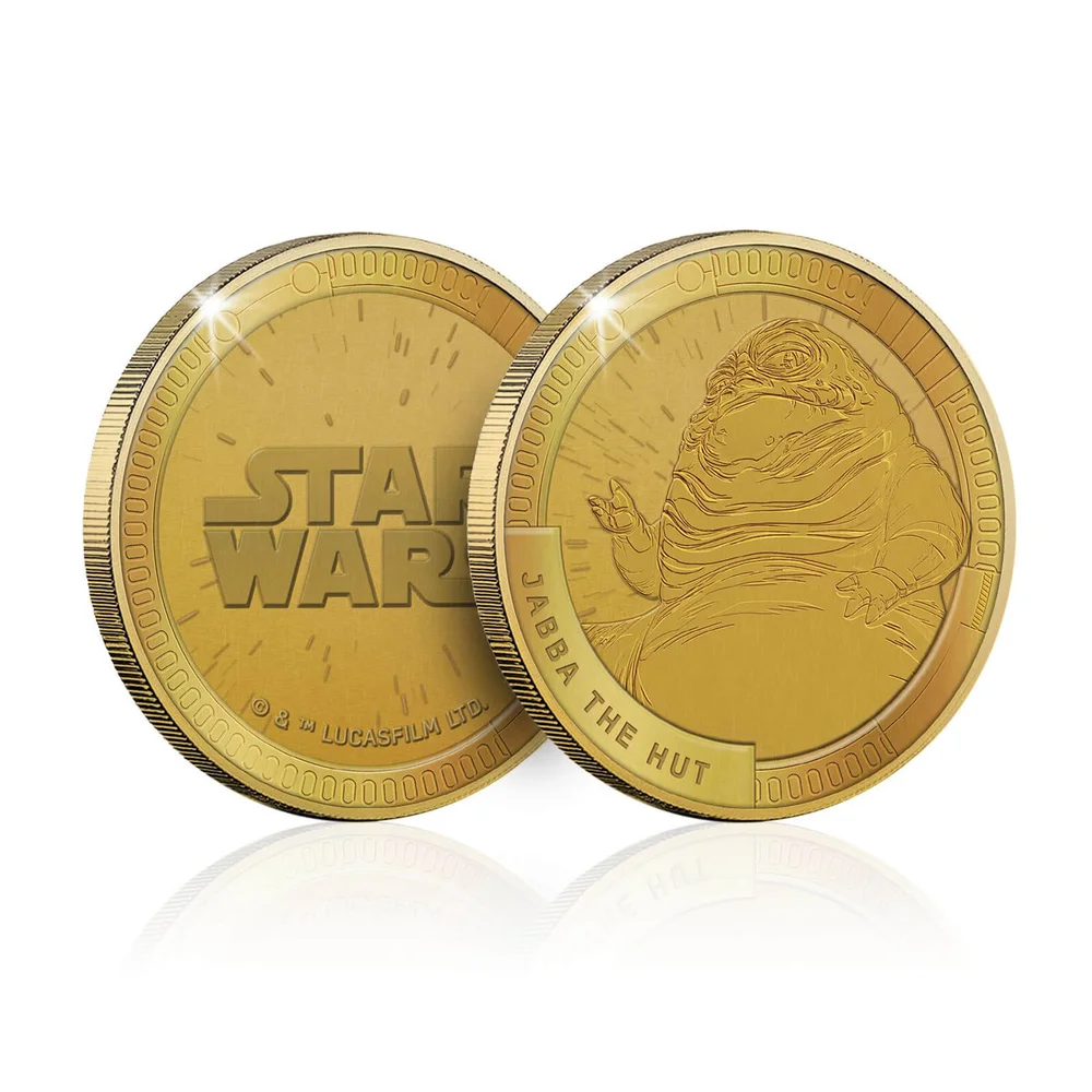 Collectible Star Wars Commemorative Coin: Jabba the Hutt - Zavvi Exclusive (Limited to 1000) Image 1