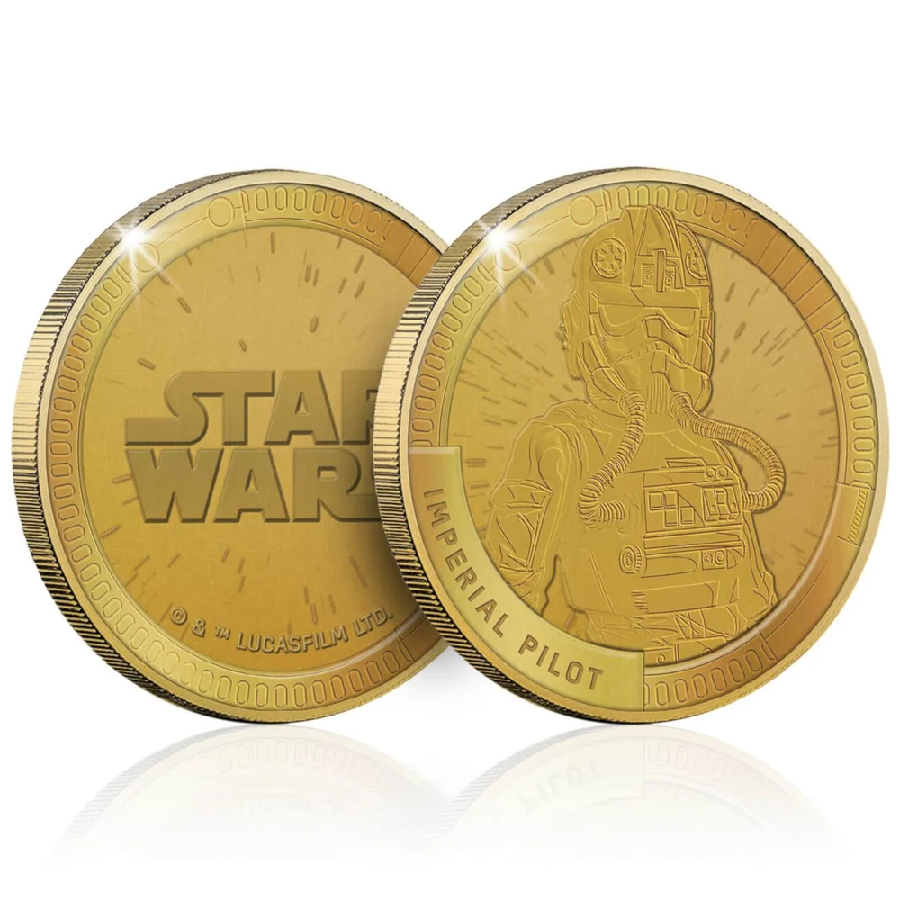 Collectible Star Wars Commemorative Coin: Imperial Pilot - Zavvi Exclusive (Limited to 1000) Image 1