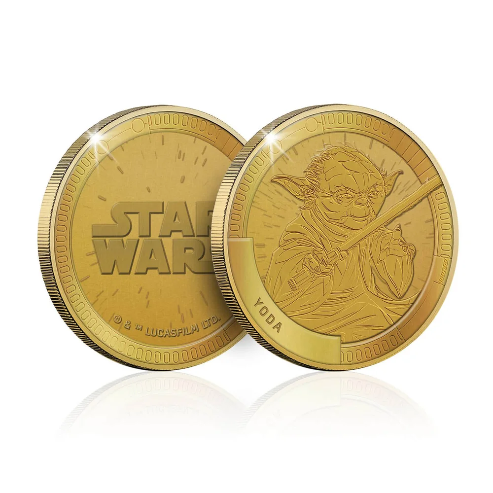 Collectible Star Wars Commemorative Coin: Yoda - Zavvi Exclusive (Limited to 1000) Image 1